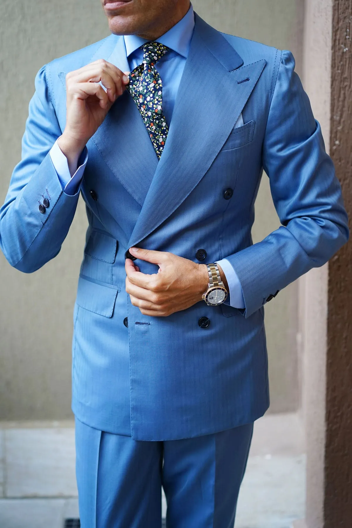 Anemone Floral Tie