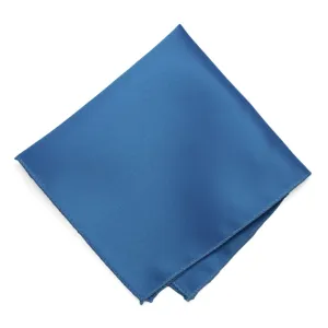 Blue Solid Color Pocket Square