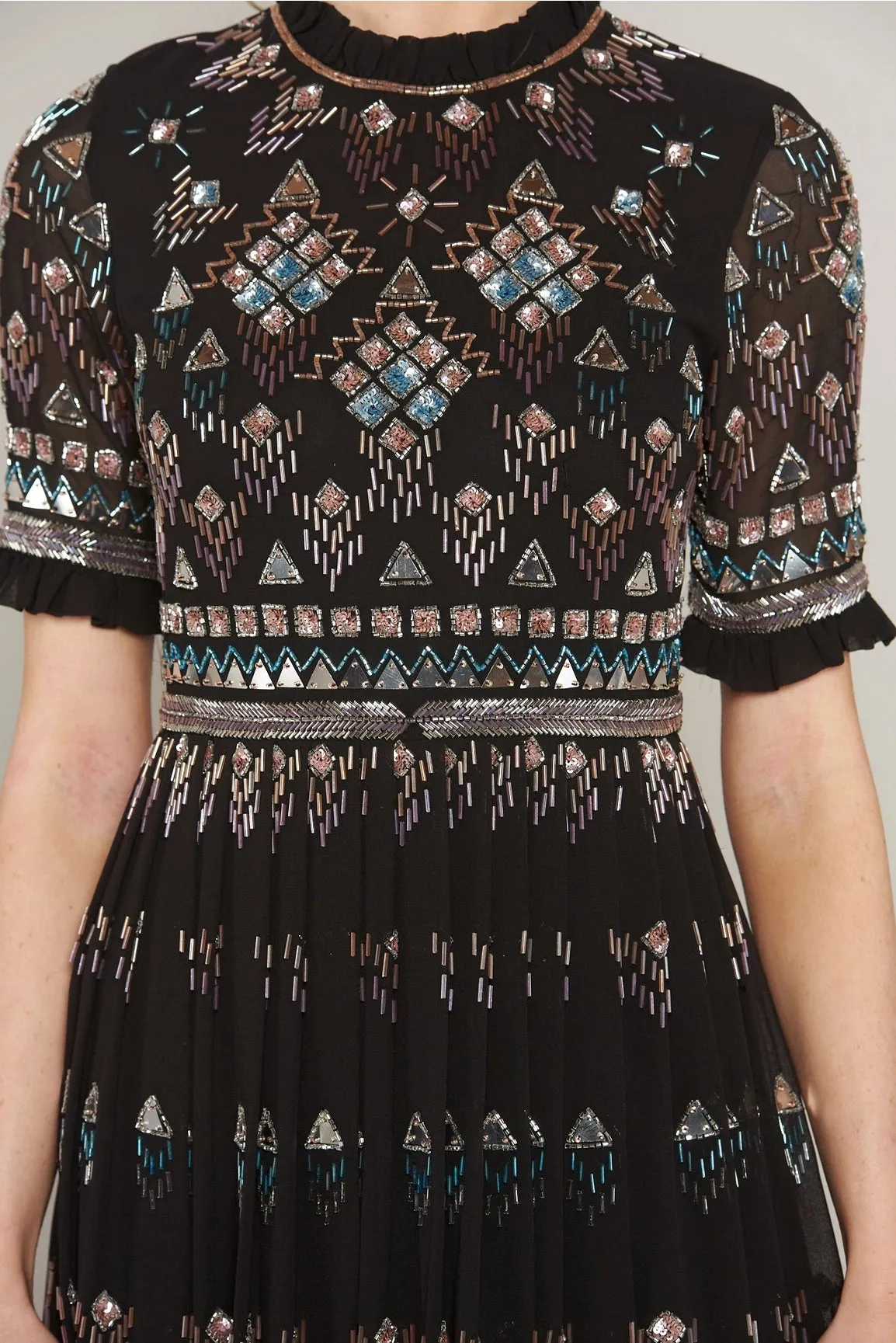 Cynthia Embellished Maxi Dress