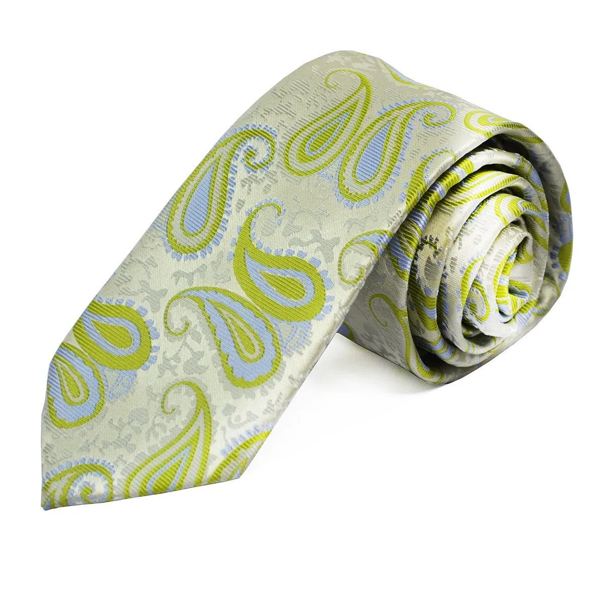 Daiquiri Green Tie and Pocket Square Set