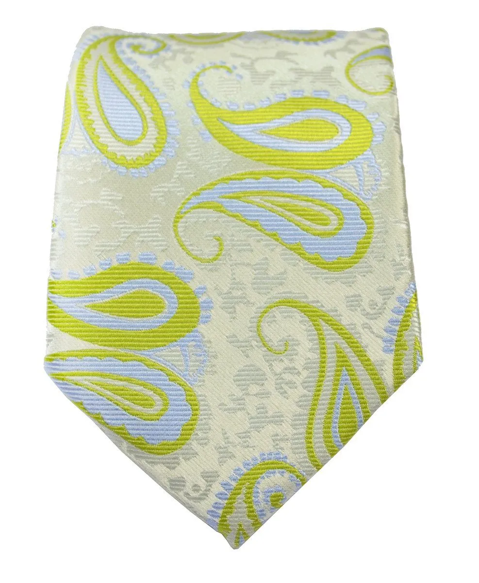 Daiquiri Green Tie and Pocket Square Set
