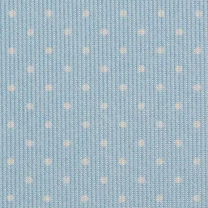 Dotted Printed Silk Bespoke Tie - Pale Blue