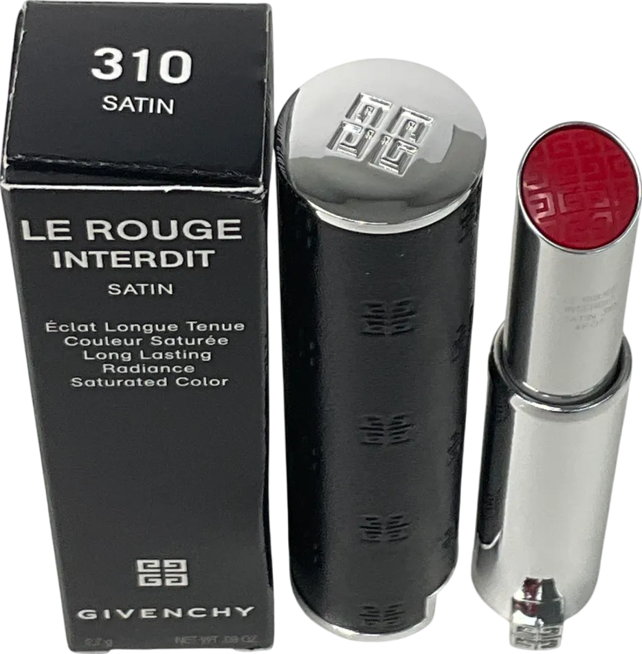 GIvenchy Le Rouge Interdit Satin - Satin Finish Lipstick 310 2.7