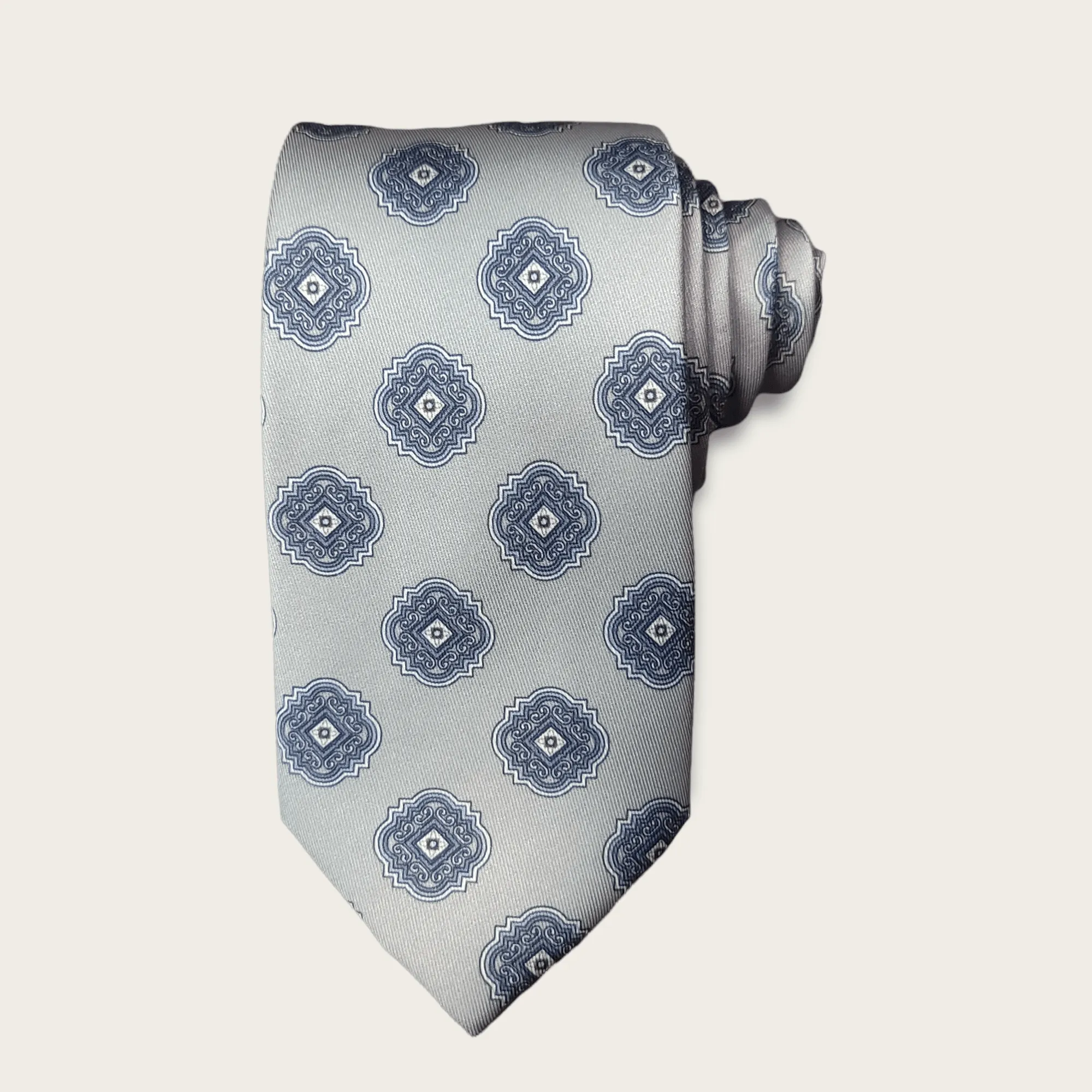 Gray Luxury Tie