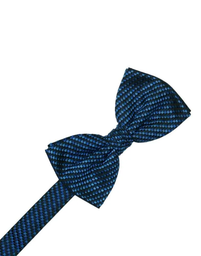 Lime Venetian Pin Dot Bow Tie