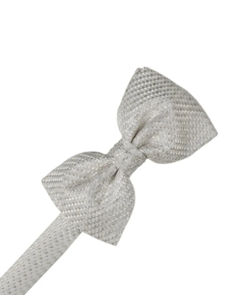 Lime Venetian Pin Dot Bow Tie