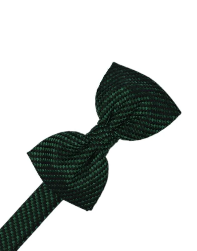 Lime Venetian Pin Dot Bow Tie
