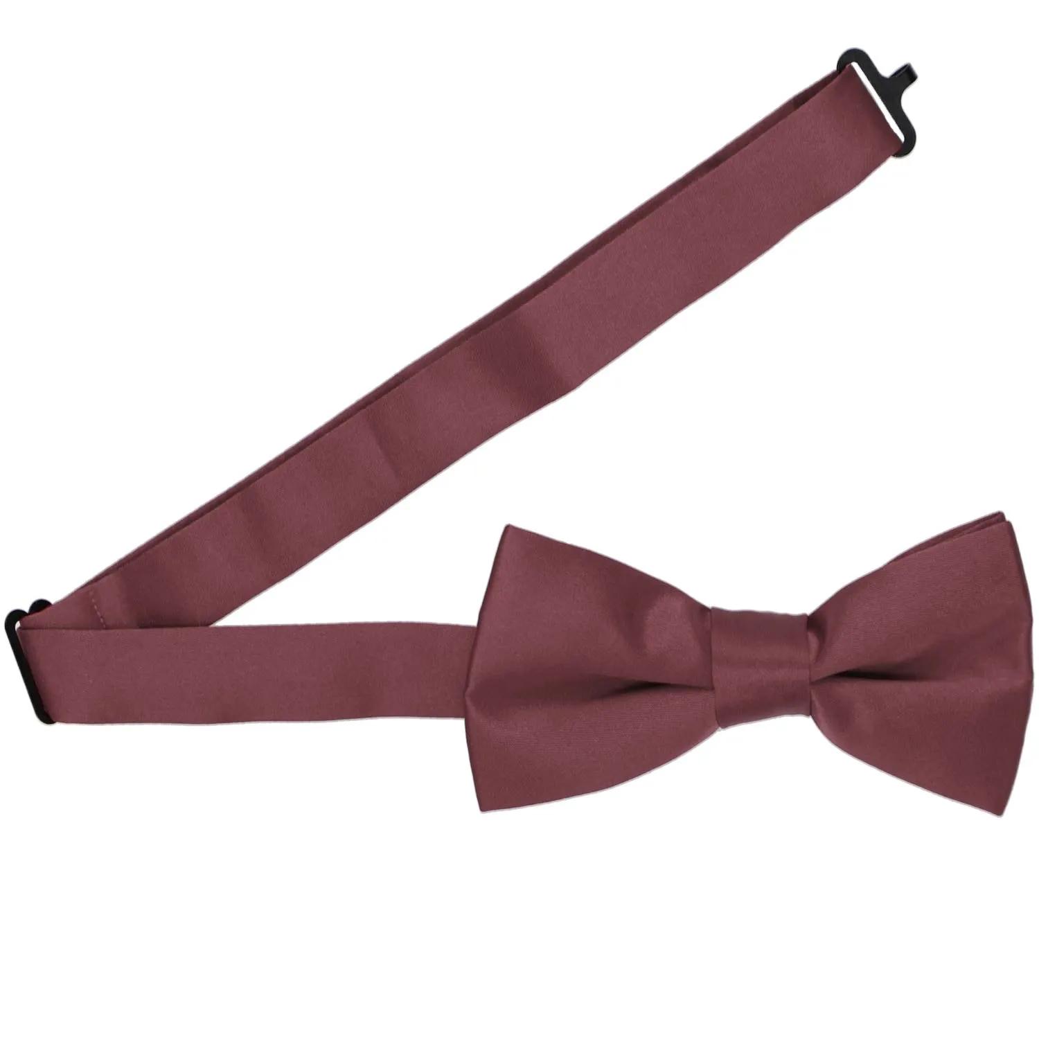 Merlot Band Collar Bow Tie