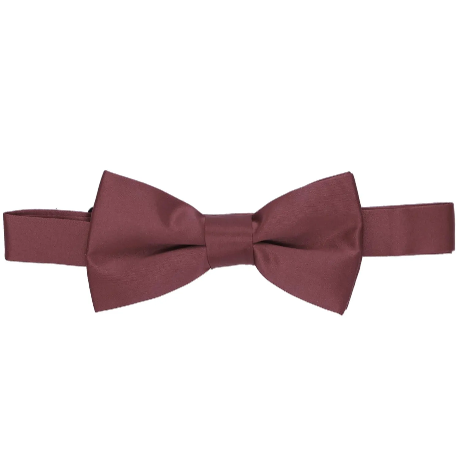 Merlot Band Collar Bow Tie