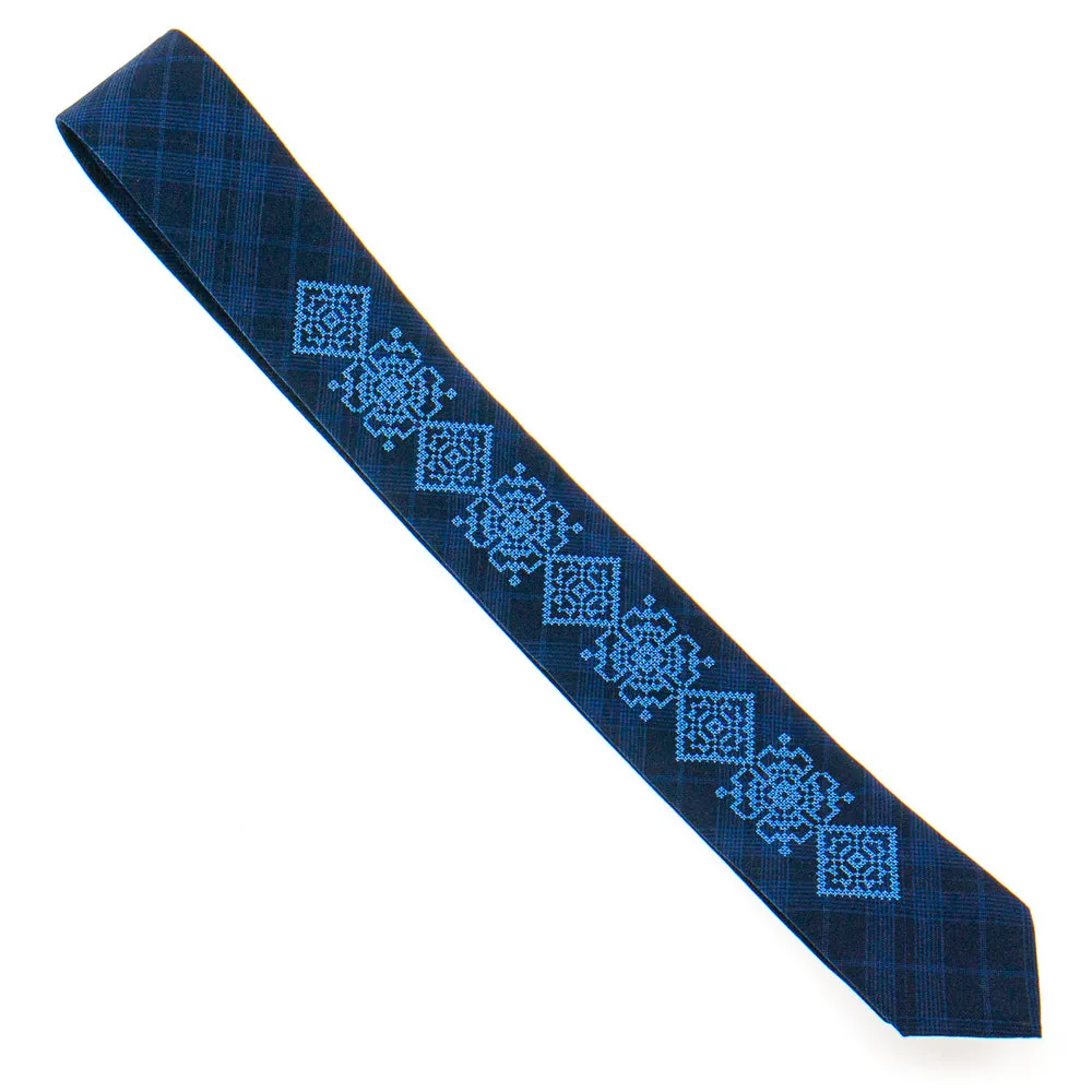 Navy Slim Tie