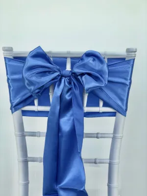 Periwinkle Satin Sashes