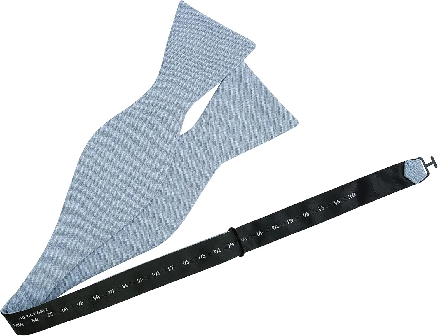 Solid Bow Tie and Pocket Square for Men Tuexdo, Self-Tied Cotton Linen Bow Tie Set