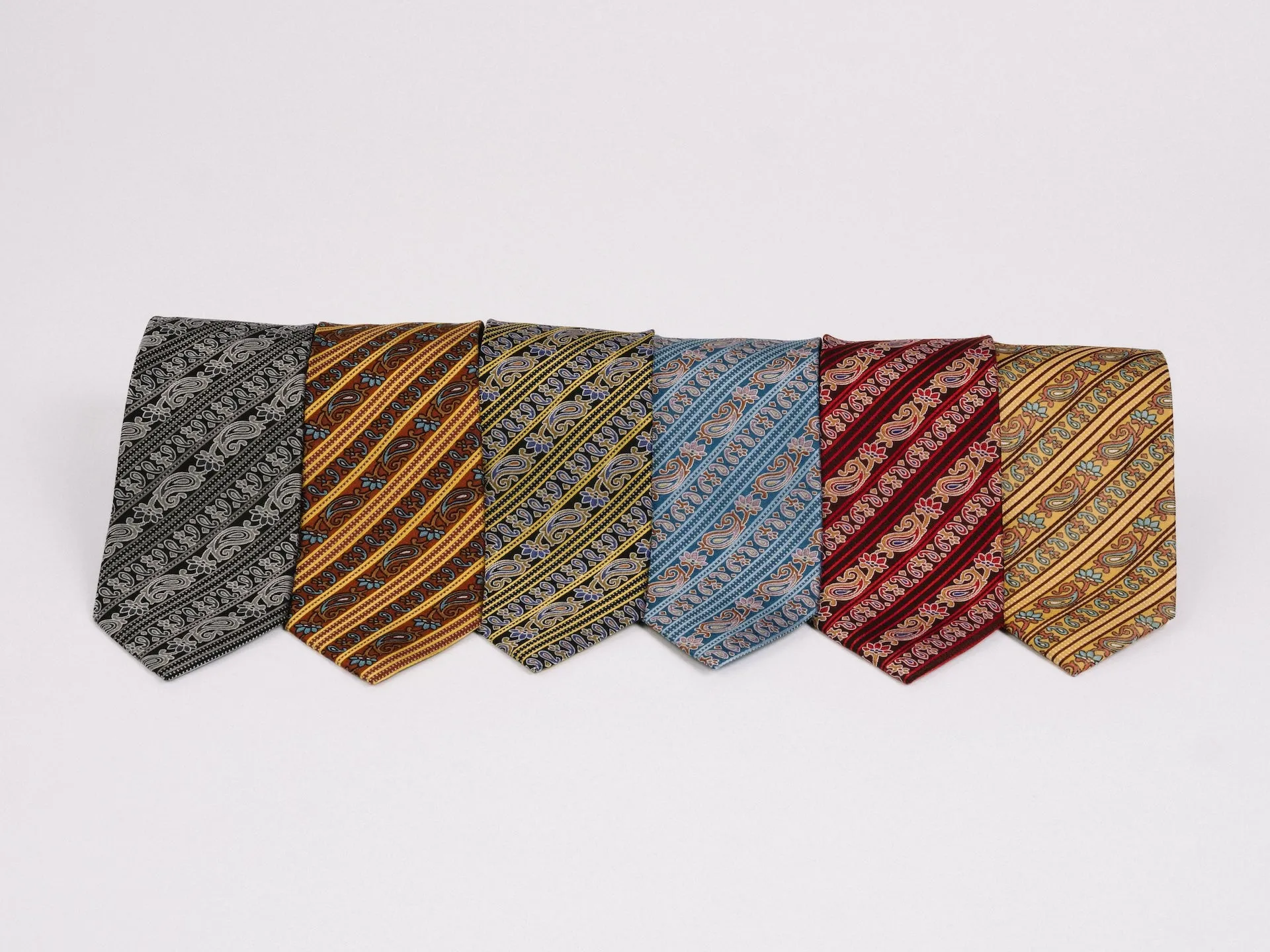 The Swedish Paisley Silk Tie | 100% Silk