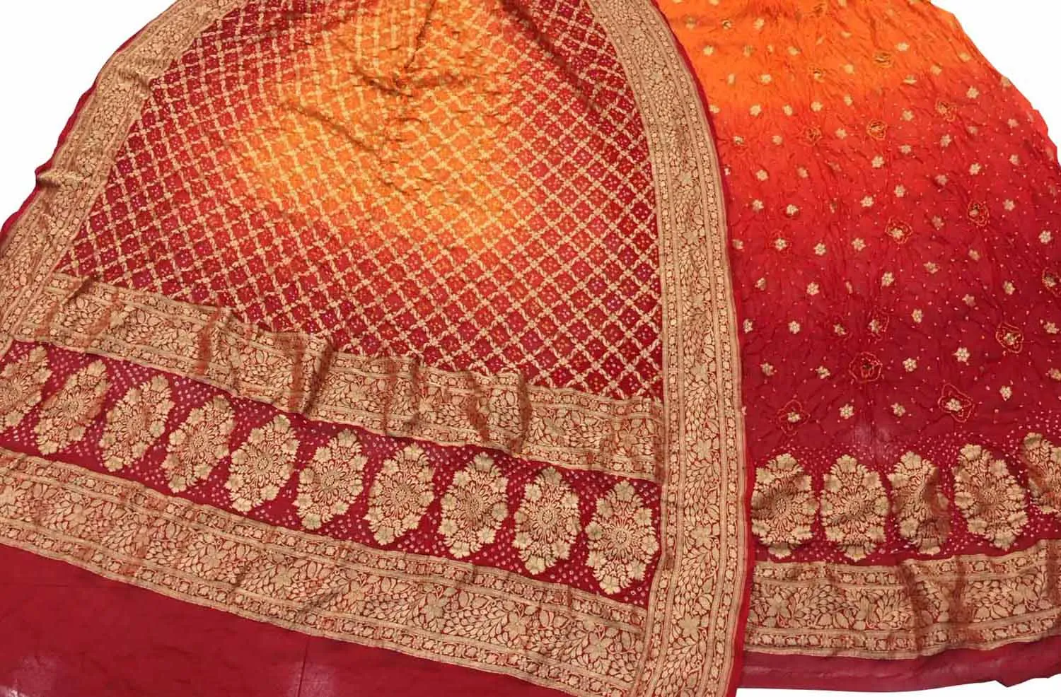 Vibrant Bandhani Georgette Suit Set