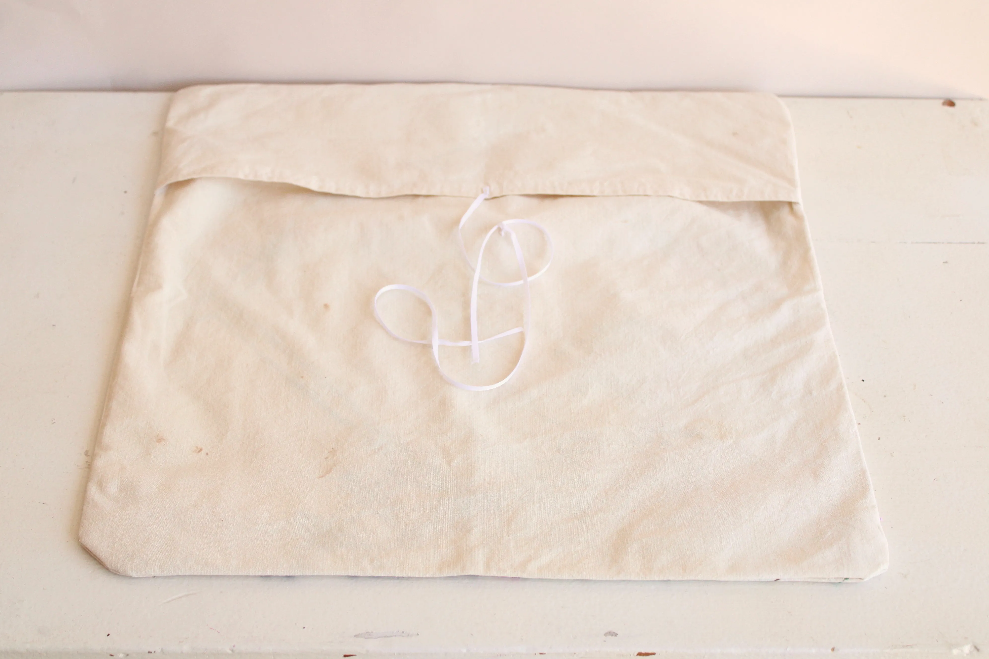 Vintage Embroidered Throw Pillow Cover